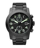 Marc Jacobs Larry Chronograph Black Dial Black Steel Strap Watch for Men - MBM5032 Buy Now By Marc Jacobs