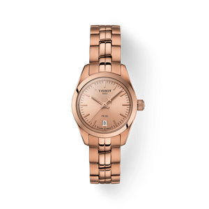 Tissot T Classic PR 100 Donna Rose Gold Lady Small Watch For Women - T101.010.33.451.00 Buy Now By Tissot