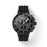 Tissot T Race Cycling Chronograph Black Dial Black Rubber Strap Watch For Men - T111.417.37.441.03 Buy Now By Tissot
