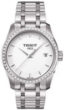 Tissot T Trend Couturier Lady White Dial Watch For Women - T035.210.61.011.00 Buy Now By Tissot