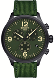 Tissot Chrono XL Green Dial Green NATO Strap Watch For Men - T116.617.37.097.00 Buy Now By Tissot