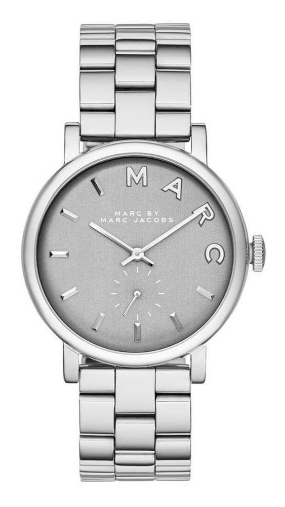 Marc Jacobs Baker Grey Dial Silver Steel Strap Watch for Women - MBM8630 Buy Now By Marc Jacobs