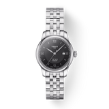Tissot Le Locle Automatic Lady Black Dial Silver Steel Strap Watch For Women - T006.207.11.058.00 Buy Now By Tissot