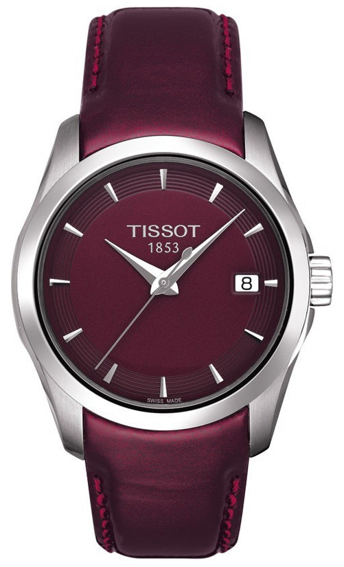 Tissot Couturier Lady Quartz Watch For Women - T035.210.16.371.00 Buy Now By Tissot