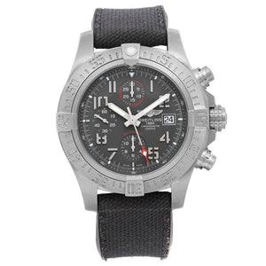 Breitling Avenger Bandit 45mm Anthracite Dial Black Nylon Strap Watch for Men - E13383101M1W1 Buy Now By Breitling