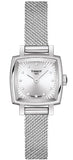 Tissot Lovely Square Silver Dial Silver Mesh Bracelet Watch For Women - T058.109.11.036.00 Buy Now By Tissot