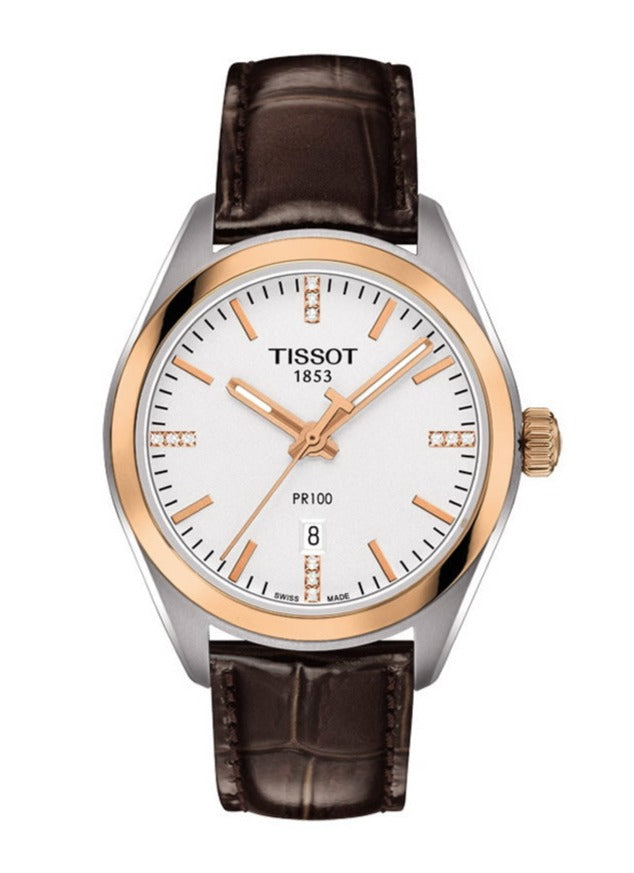 Tissot PR 100 Lady Diamonds Watch For Women - T101.210.26.036.00 Buy Now By Tissot