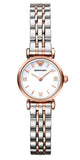 Emporio Armani Gianni Mother of Pearl Dial Two Tone Steel Strap Watch For Women - AR1764 Buy Now By Emporio Armani