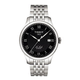 Tissot T Classic Le Locle Powermatic 80 Black Dial Silver Steel Strap Watch For Women - T41.1.483.53 Buy Now By Tissot