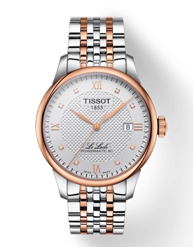 Tissot Le Locle Automatic Cosc Silver Dial Two Tone Steel Strap Watch For Men - T006.407.22.036.00 Buy Now By Tissot
