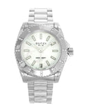 Gucci Dive Mother of Pearl Diamonds Dial Watch For Women - YA136405 Buy Now By Gucci