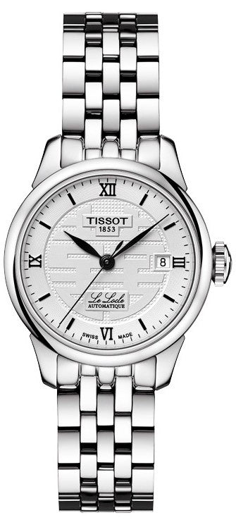Tissot Le Locle Automatic Double Happiness Lady Silver Dial Silver Steel Strap Watch For Women - T41.1.183.35 Buy Now By Tissot
