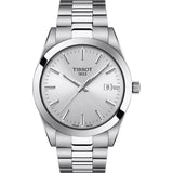 Tissot Gentleman Silver Dial Silver Steel Strap Watch For Men - T127.410.11.031.00 Buy Now By Tissot