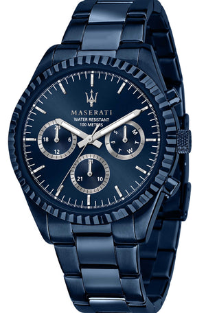 Maserati Blue Edition Collection 43m Blue Dial Stainless Steel Watch For Men - R8853100025 Buy Now By Maserati