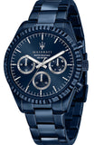 Maserati Blue Edition Collection 43m Blue Dial Stainless Steel Watch For Men - R8853100025 Buy Now By Maserati