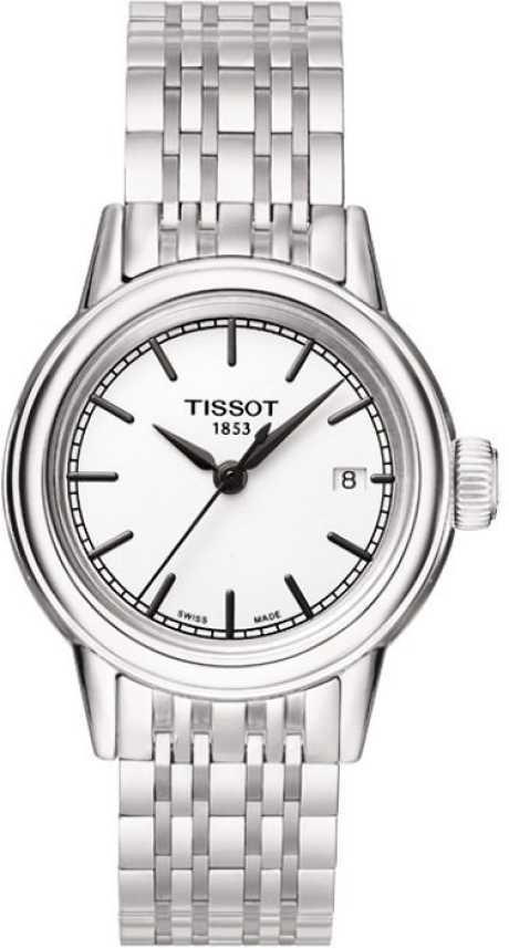 Tissot Carson Lady Steel Quartz Watch For Women - T085.210.11.011.00 Buy Now By Tissot