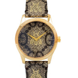 Gucci G Timeless Brown Dial Brown Leather Strap Watch For Men - YA1264068 Buy Now By Gucci