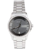 Gucci G Timeless Grey Dial Silver Steel Strap Watch For Men - YA126441 Buy Now By Gucci