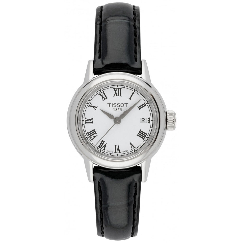 Tissot T Classic Carson White Dial Brown Leather Strap Watch For Women - T085.210.16.013.00 Buy Now By Tissot