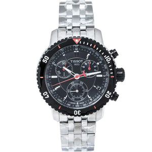 Tissot PRS 200 Chronograph Grey Dial Silver Steel Strap Watch For Men - T067.417.21.051.00 Buy Now By Tissot