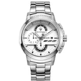 Maserati Ingegno Chronograph White Dial Silver Steel Strap Watch For Men - R8873619004 Buy Now By Maserati