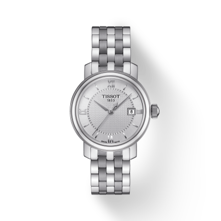 Tissot T Classic Bridgeport Lady Quartz Stainless Steel Watch For Women - T097.010.11.038.00 Buy Now By Tissot