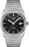 Tissot PRX Powermatic 80 Black Dial Silver Steel Strap Watch For Men - T137.407.11.051.00 Buy Now By Tissot