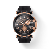 Tissot T Race Chronograph Black Dial Black Silicone Strap Watch For Men - T115.417.37.051.00 Buy Now By Tissot