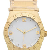 Marc Jacobs Amy White Dial Gold Steel Strap Watch for Women - MBM8519 Buy Now By Marc Jacobs