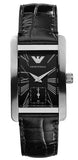 Emporio Armani Classic Black Dial Black Leather Strap Watch For Women - AR0144 Buy Now By Emporio Armani