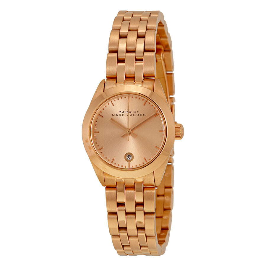 Marc Jacobs Peeker Rose Gold Dial Rose Gold Steel Strap Watch for Women - MBM3374 Buy Now By Marc Jacobs