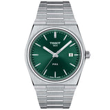 Tissot PRX Green Dial Silver Steel Strap Watch For Men - T137.410.11.091.00 Buy Now By Tissot