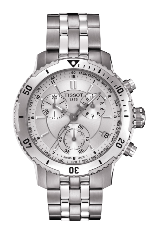 Tissot PRS 200 Chronograph Silver Dial Watch For Men - T067.417.11.031.00 Buy Now By Tissot