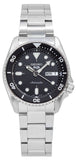 Seiko 5 Sports SKX Automatic Black Dial Silver Steel Strap Watch For Men - SRPK29K1 Buy Now By Seiko