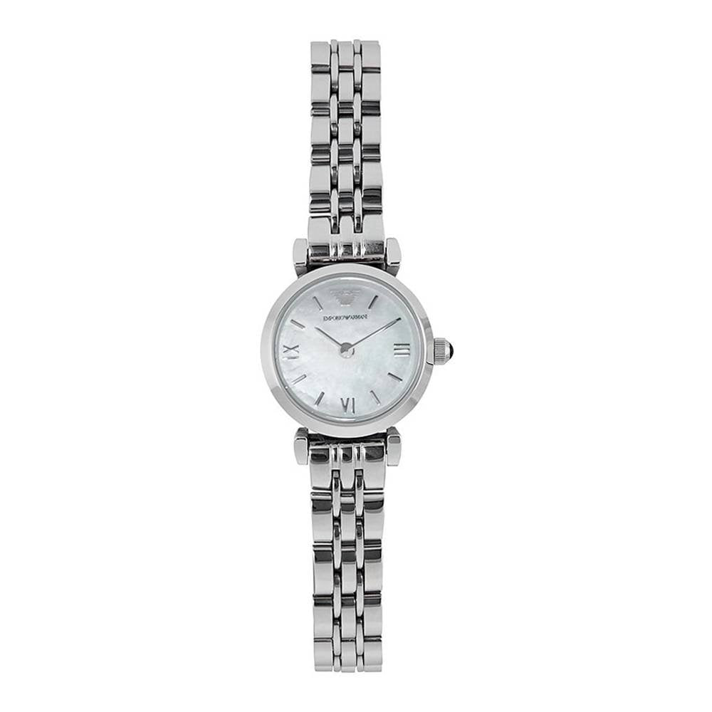 Emporio Armani Gianni White Dial Silver Steel Strap Watch For Women - AR1763 Buy Now By Emporio Armani