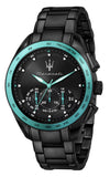 Maserati Traguardo Aqua Edition Black Dial Black Steel Strap Watch For Men - R8873644002 Buy Now By Maserati