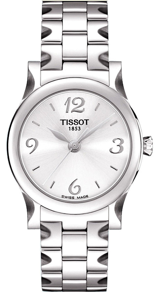 Tissot Stylis-T Classic Silver Dial Watch For Women - T028.210.11.037.00 Buy Now By Tissot