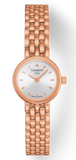 Tissot T Lady Lovely Silver Dial Rose Gold Steel Strap Watch For Women - T058.009.33.031.01 Buy Now By Tissot