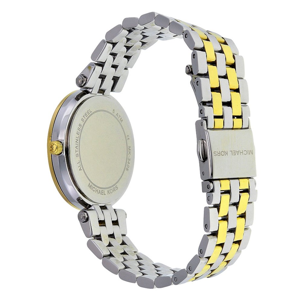 Michael Kors Darci Silver Dial Two Tone Steel Strap Watch for Women - MK3405 Buy Now By Michael Kors