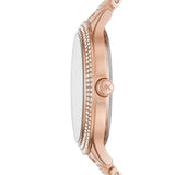 Michael Kors Crystals Pavé Rose Gold Dial Rose Gold Steel Strap Watch for Women - MK3799 Buy Now By Michael Kors
