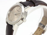 Burberry The City Beige Dial Brown Leather Strap Watch for Women - BU9208 Buy Now By Burberry