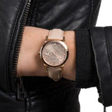 Burberry The City Beige Dial Beige Leather Strap Watch for Women - BU9109 Buy Now By Burberry