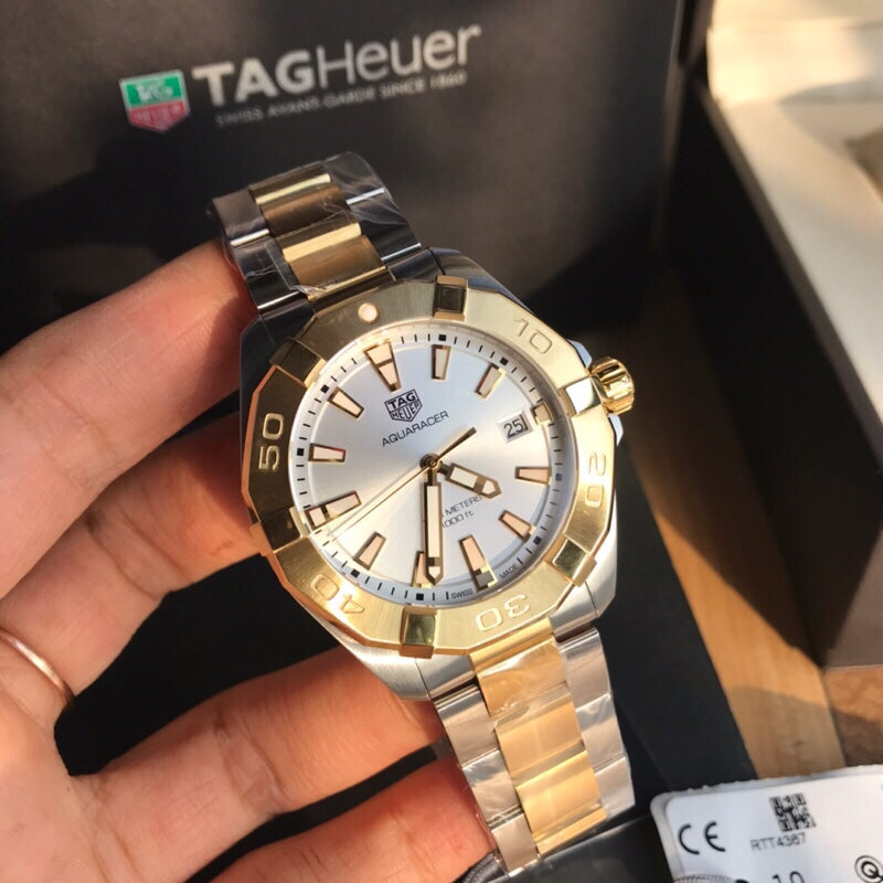 Tag Heuer Aquaracer Silver Dial Two Tone Steel Strap Watch for Women - WBD1120.BB0930 Buy Now By Tag Heuer