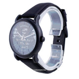 Emporio Armani Meccanico Quartz Black Dial Black Leather Strap Watch For Men - AR60032 Buy Now By Emporio Armani