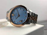 Versace Audrey Quartz Blue Dial Two Tone Steel Strap Watch for Women - VELR00619 Buy Now By Versace