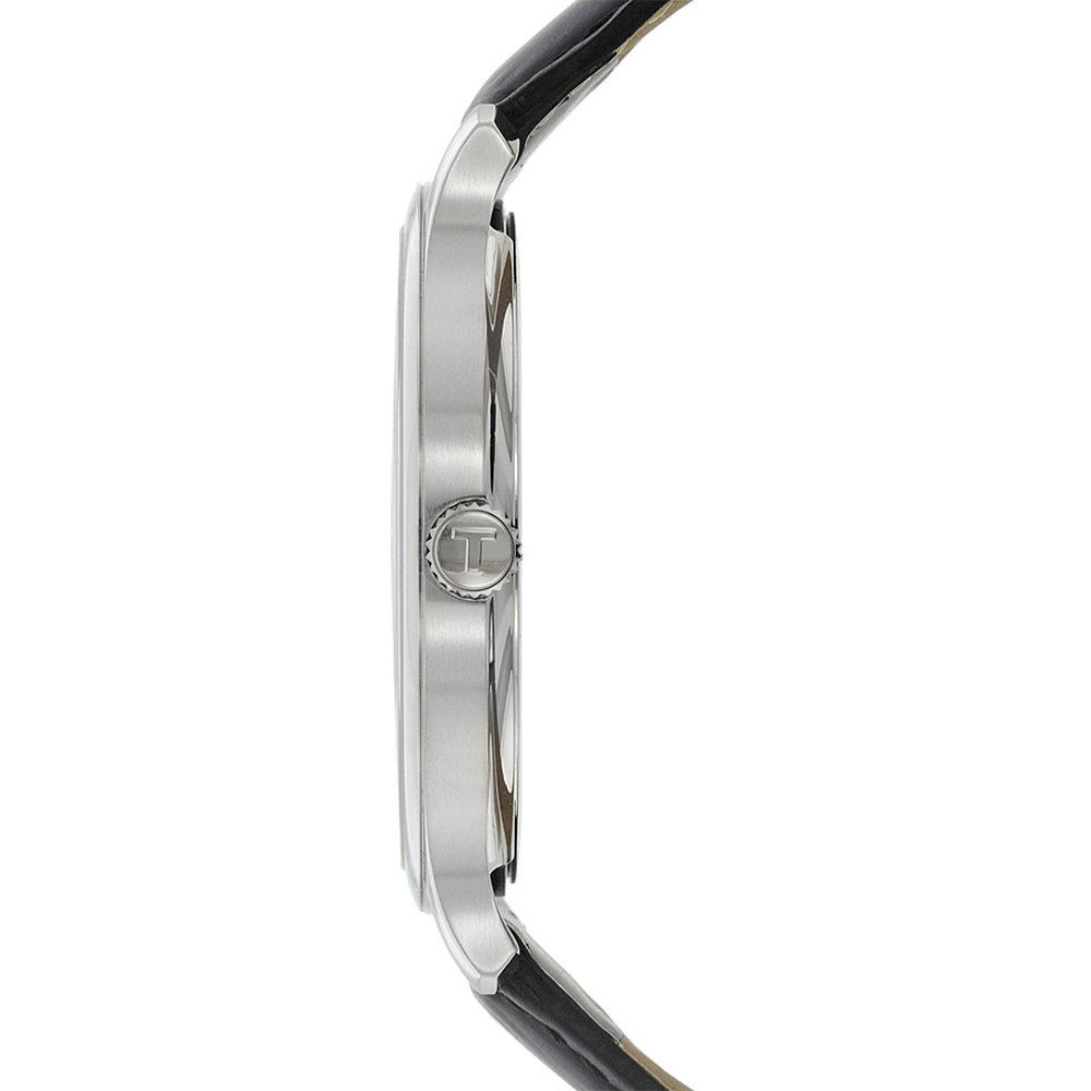 Tissot T Classic Tradition Blue Dial Black Leather Strap Watch For Men - T063.610.16.047.00 Buy Now By Tissot