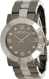 Marc Jacobs Amy Grey Dial Grey Steel Strap Watch for Women - MBM3196 Buy Now By Marc Jacobs