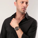 Maserati Traguardo 45mm Gun Metal Stainless Steel Black Watch For Men - R8873612016 Buy Now By Maserati