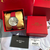 Coach Perry Silver Dial Red Leather Strap Watch for Women - 14503515 Buy Now By Coach
