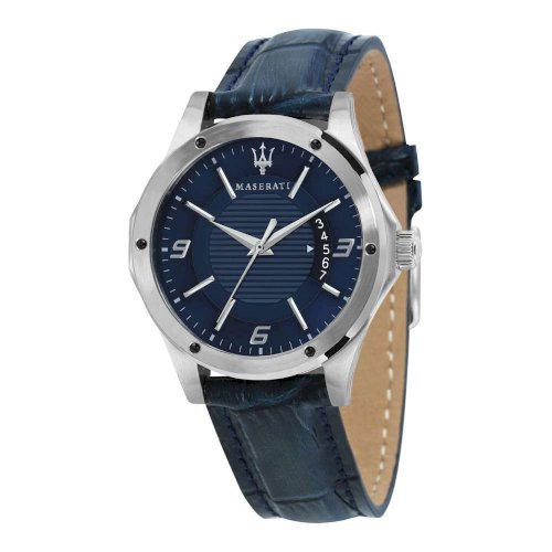 Maserati Circuito Blue Dial Blue Leather Strap Watch For Men - R8851127003 Buy Now By Maserati